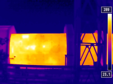 cement kilns thermography