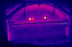 Coke oven thermal image